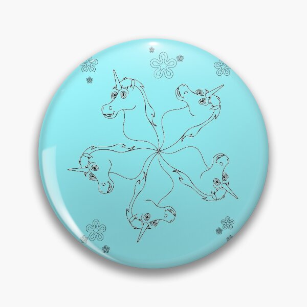 Item preview, Hypnotized Unicorn Circle designed and sold by Seeding Serendipity.