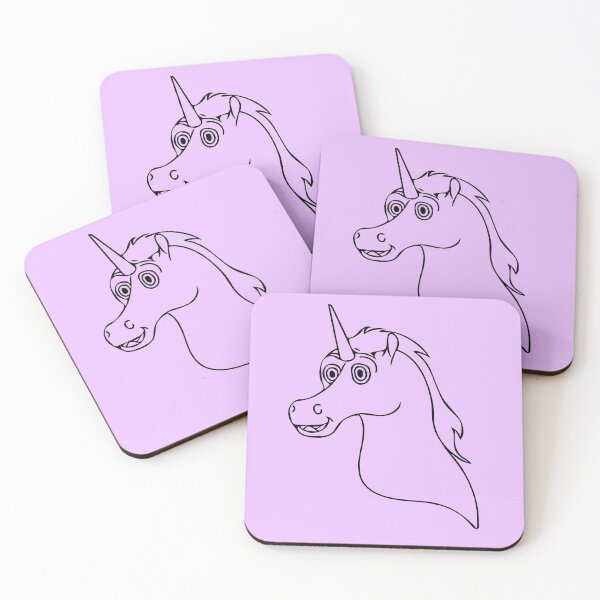 Item preview, Surprised Unicorn Face designed and sold by Seeding Serendipity.