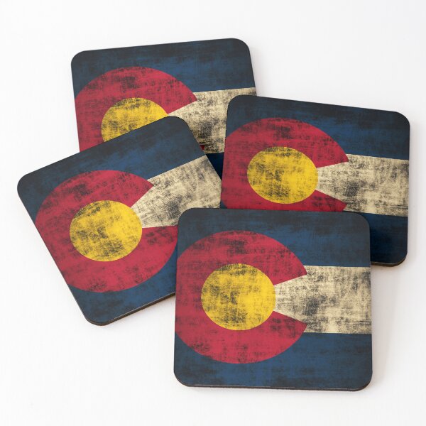 Item preview, Vintage Grunge State of Colorado Flag designed and sold by frittata.