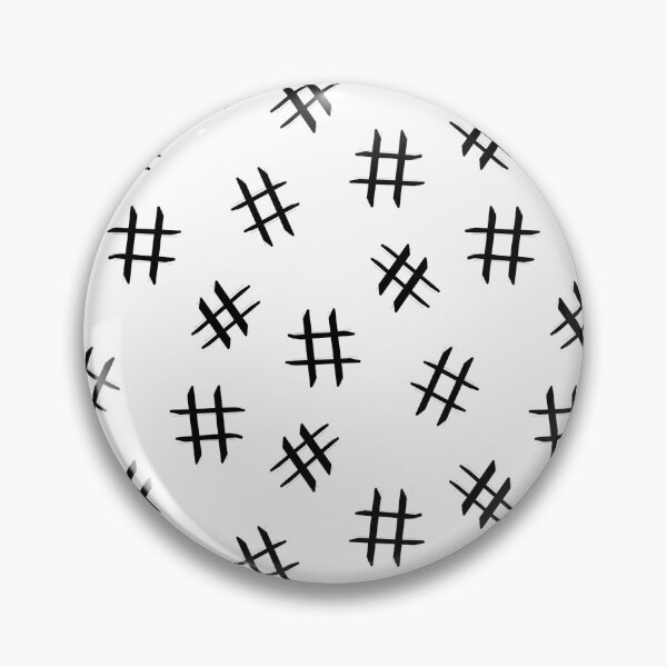 Item preview, Hashtag pattern!  designed and sold by mariannamorais.