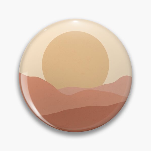 Item preview, Minimalist Landscape Earth Tones Design | muted tones designed and sold by trajeado14.