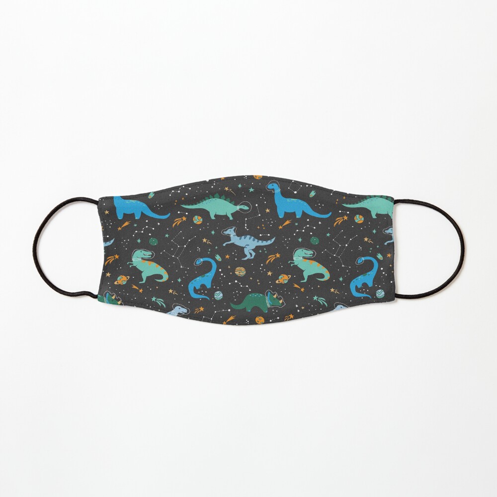 Space Dinosaurs in Blue Mask