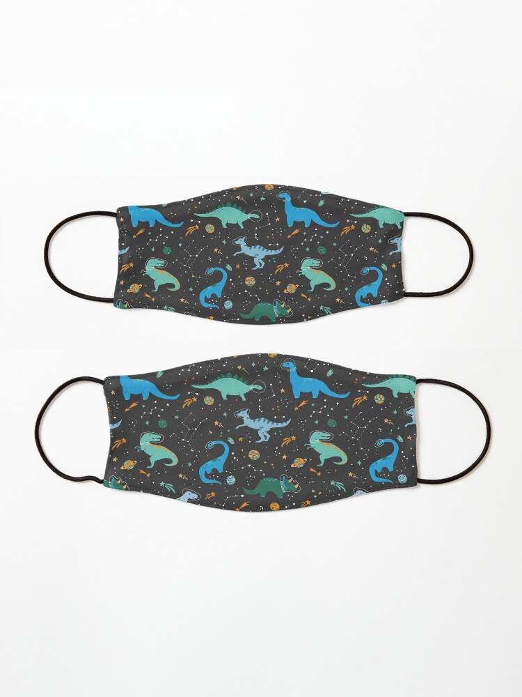 Alternate view of Space Dinosaurs in Blue Mask