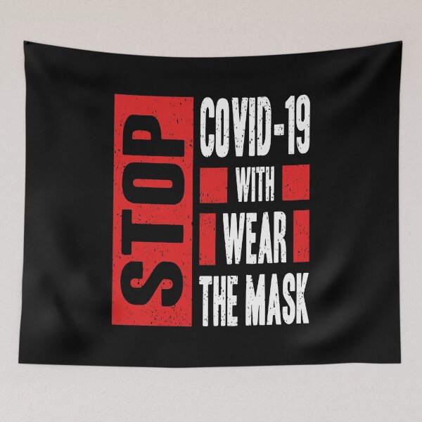 Item preview, Stop Covid19 With Wear The Mask designed and sold by favoritequotes.