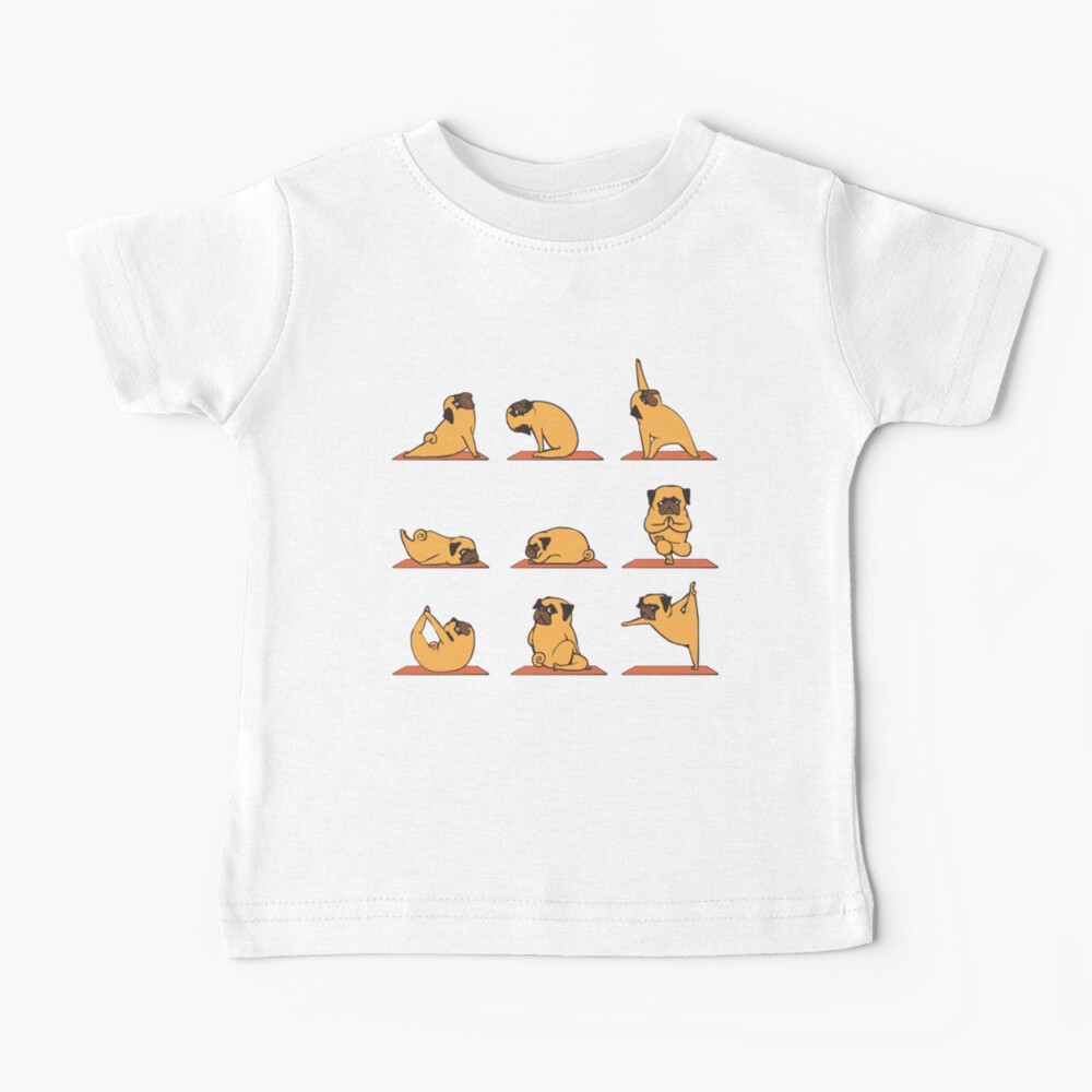 Pug Yoga Baby T-Shirt