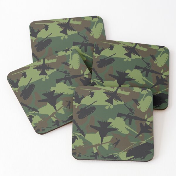 Item preview, Military Camouflage Pattern Print designed and sold by frittata.