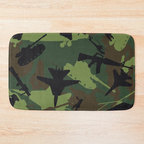 Item preview, Military Camouflage Pattern Print designed and sold by frittata.