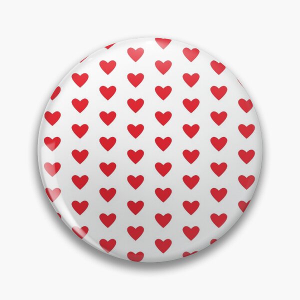 Item preview, Small Hearts Pattern (red/white) designed and sold by Design Minds Boutique.
