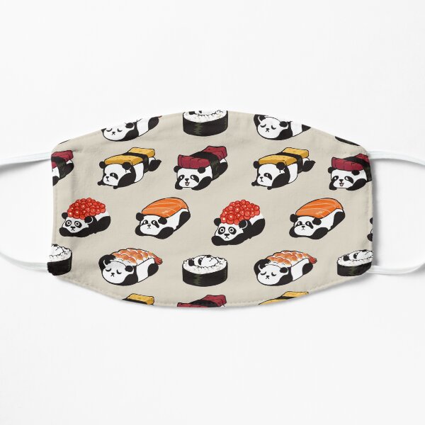 SUSHI PANDA Flat Mask