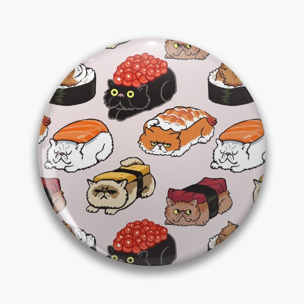 Item preview, Sushi Persian Cat designed and sold by Huebucket.