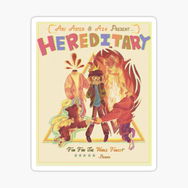 Item preview, Hereditary Poster  designed and sold by Honey Dotes.