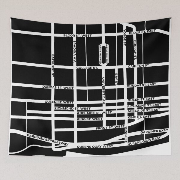 Item preview, Toronto Map designed and sold by imlying.
