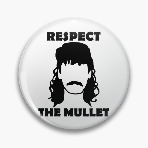 Item preview, Respect The Mullet Amazing 80s Hairstyle Hockey Hair designed and sold by mastertee.