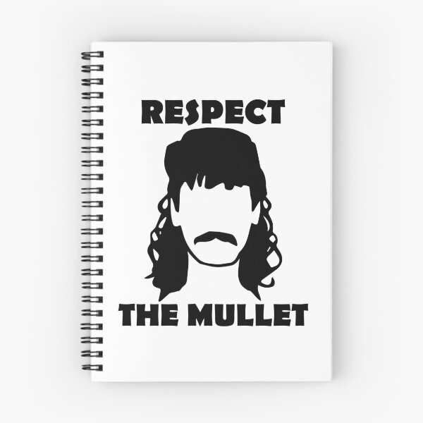 Item preview, Respect The Mullet Amazing 80s Hairstyle Hockey Hair designed and sold by mastertee.