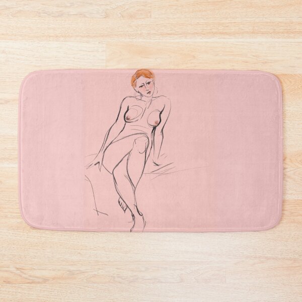 Item preview, Gestures series: Redhead on Pink designed and sold by Susan R. Kirshenbaum.