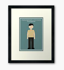 Senor Chang: "Arizona" Framed Print