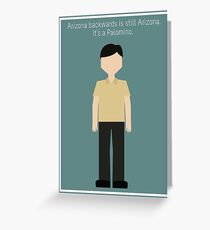 Senor Chang: "Arizona" Greeting Card
