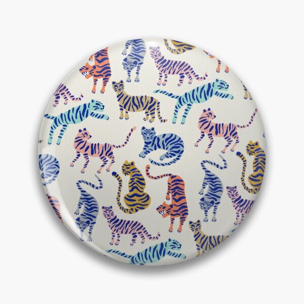 Item preview, Tiger Collection – Indigo Palette designed and sold by Cat Coquillette.