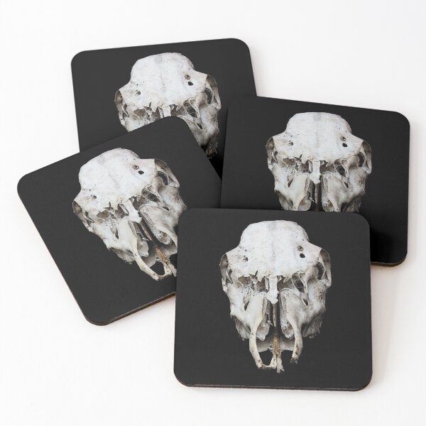 Item preview, Painted Effect Skull designed and sold by WildandDivine.