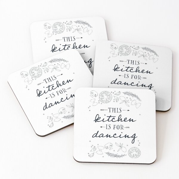 Item preview, This Kitchen Is For Dancing - Kitchen Wall Art designed and sold by Si Li.