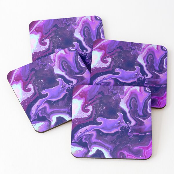 Item preview, Purple swirls digital marbling  designed and sold by Lynette Dobson.