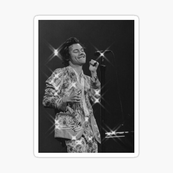 Sparkly Harrystyles Sticker