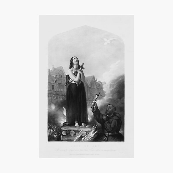 Aperçu de l'œuvre Jeanne d'Arc - Une martyre pour leur cause créée et vendue par warishellstore.