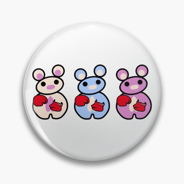 Item preview, Three Chibis (Pow Pow Pow) designed and sold by Carbon-Fibre Media.