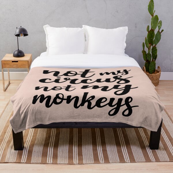Item preview, No es mi circo, no son mis monos designed and sold by Amy VanMeter.
