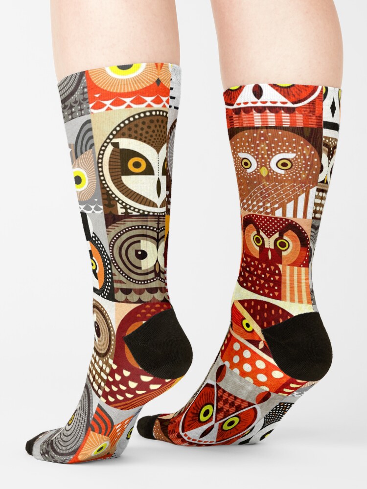 Alternate view of North American Owls Socks