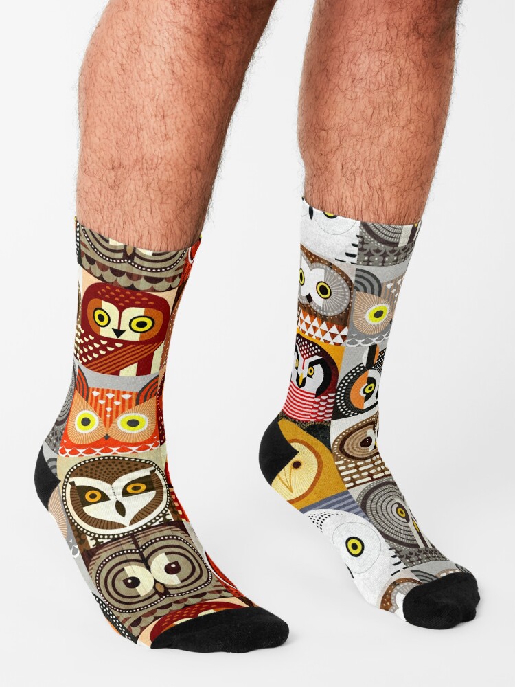 Alternate view of North American Owls Socks
