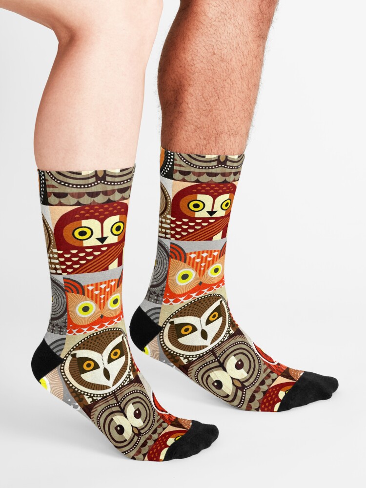 Alternate view of North American Owls Socks