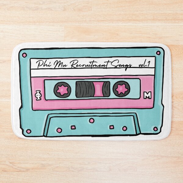 Item preview, Phi Mu Cassette designed and sold by reaganlangston.