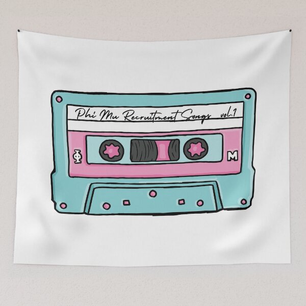 Item preview, Phi Mu Cassette designed and sold by reaganlangston.