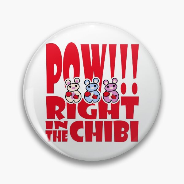Item preview, POW!!! Right in the Three Chibis  designed and sold by Carbon-Fibre Media.