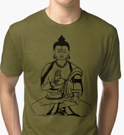 zen dog t shirt