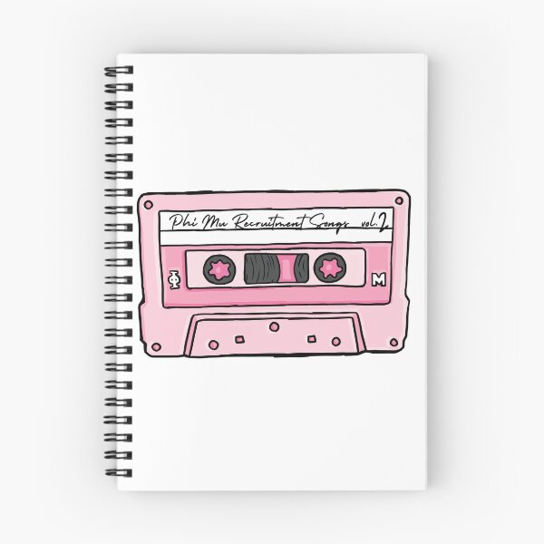 Item preview, Phi Mu Cassette designed and sold by reaganlangston.