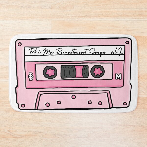 Item preview, Phi Mu Cassette designed and sold by reaganlangston.