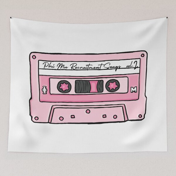 Item preview, Phi Mu Cassette designed and sold by reaganlangston.
