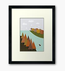 Autumn colors Framed Print