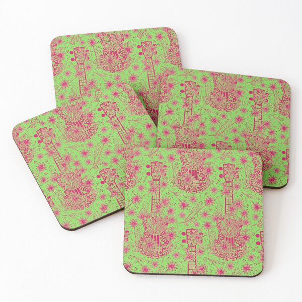 Item preview, Floral ukulele - colorful designed and sold by Natalia Mikhaleva.