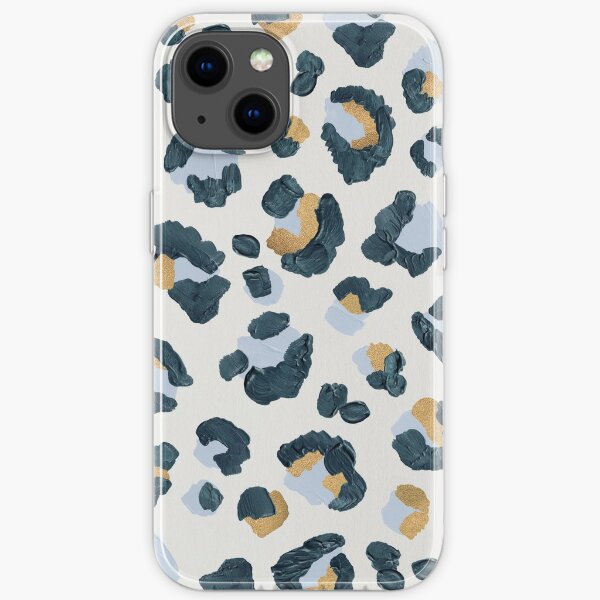 Snow Leopard Print iPhone Soft Case