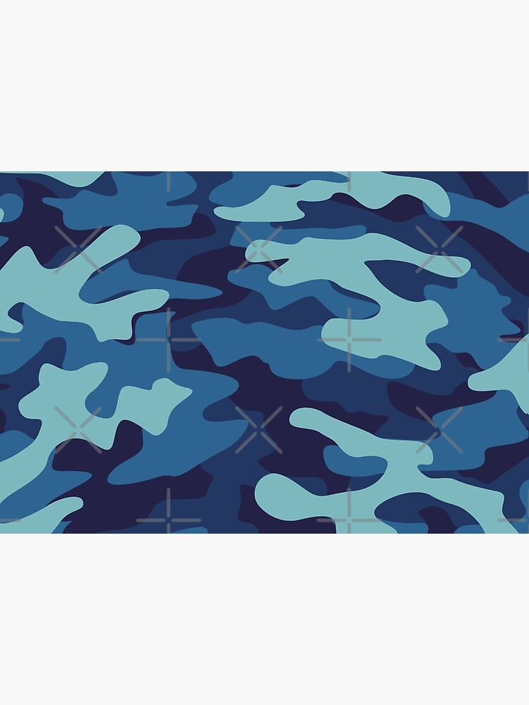 Blue Camouflage by elishamarie28