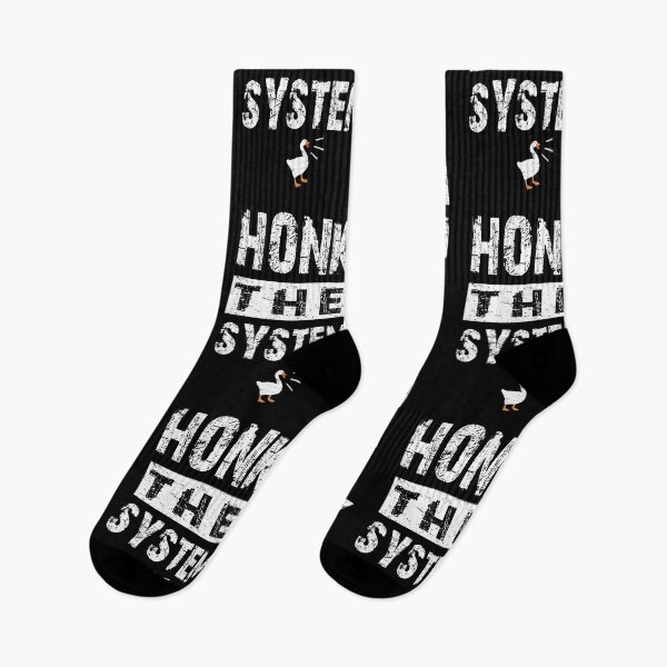 Item preview, HONK THE SYSTEM designed and sold by Skullpirates.