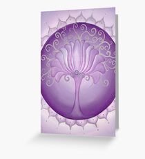 7th Chakra - Crown Chakra Greeting Card