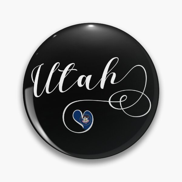 Item preview, Utah State Flag Heart  designed and sold by Celticana.