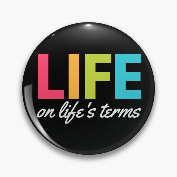 Item preview, Life On Life’s Terms Alcoholic Recovery designed and sold by tees4gees.