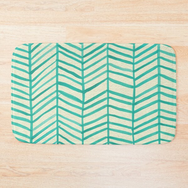 Item preview, Mint Herringbone designed and sold by Cat Coquillette.