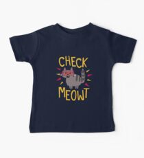 Check Meowt Baby Tee
