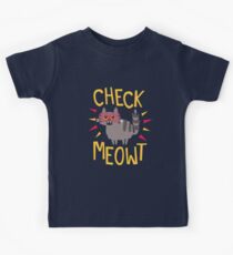 Prüfe Meowt Kinder T-Shirt